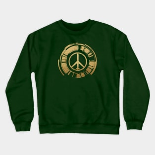 Walker of Peace [Metallic Gold] Crewneck Sweatshirt